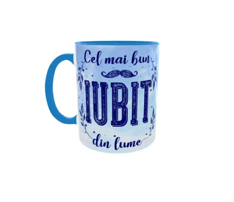 Cel mai bun iubit din lume, cana ceramica, 330ml, cgs1081d